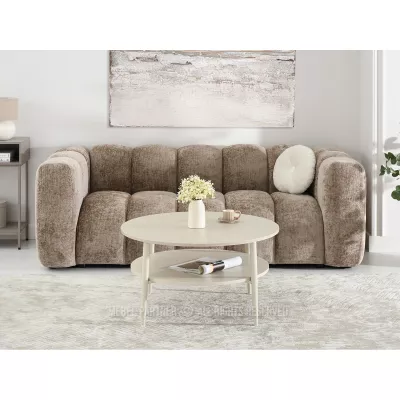 Runder Couchtisch TODOR - Creme