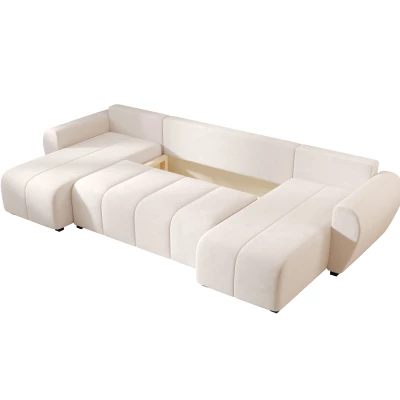 Sofagarnitur für U-förmiges LUKAVA - Beige