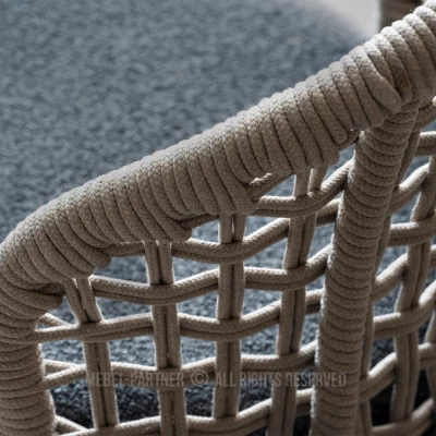 SILVANA Barhocker – Beige/Graphit/Schwarz