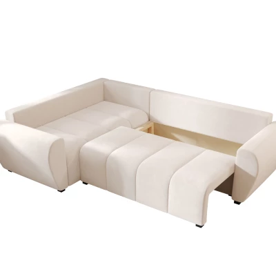Ecksofa-Set LUKAVA - Beige, linke Ecke