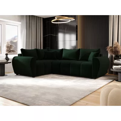 Ecksofa-Set LUKAVA - grün, linke Ecke