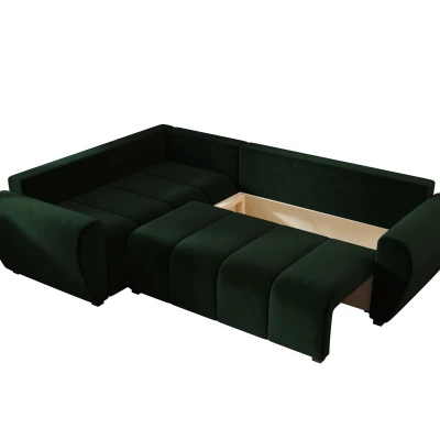 Ecksofa-Set LUKAVA - grün, linke Ecke