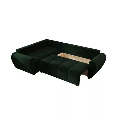 Ecksofa-Set LUKAVA - grün, linke Ecke