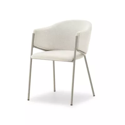 JUHI Esszimmerstuhl – Creme/Grau