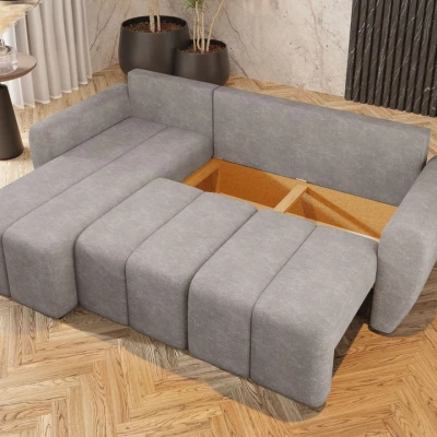 LUKAVA Schlafsofa - schwarz