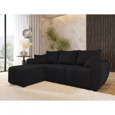 LUKAVA Schlafsofa - schwarz