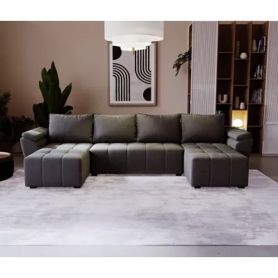 Sofagarnitur für U GAVORA - dunkelgrau