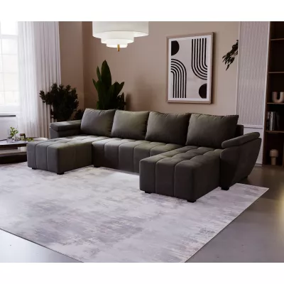 Sofagarnitur für U GAVORA - dunkelgrau