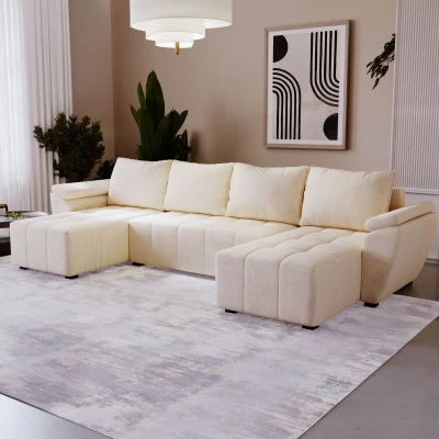Sofagarnitur für U GAVORA - creme