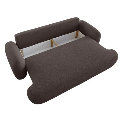 MOHYLA Zweisitzer-Schlafsofa - braun