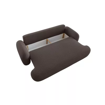 MOHYLA Zweisitzer-Schlafsofa - braun