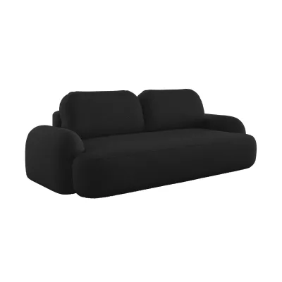 MOHYLA Zweisitzer-Schlafsofa – schwarz