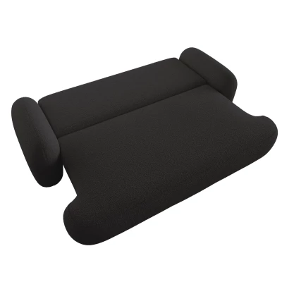 MOHYLA Zweisitzer-Schlafsofa – schwarz