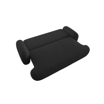 MOHYLA Zweisitzer-Schlafsofa – schwarz