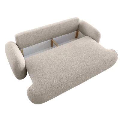 MOHYLA Zweisitzer-Schlafsofa – beige