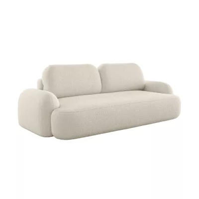 MOHYLA Zweisitzer-Schlafsofa - Vanille