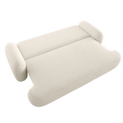 MOHYLA Zweisitzer-Schlafsofa - Vanille