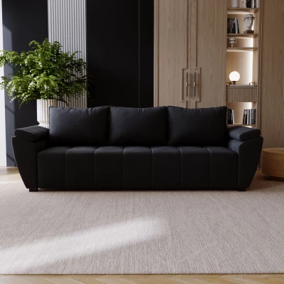 Dreisitzer-Sofa GAVORA - Anthrazit