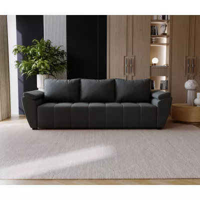 Dreisitzer-Sofa GAVORA – Dunkelgrau
