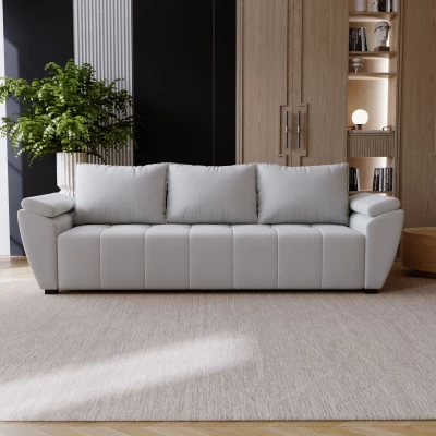 Dreisitzer-Sofa GAVORA - grau