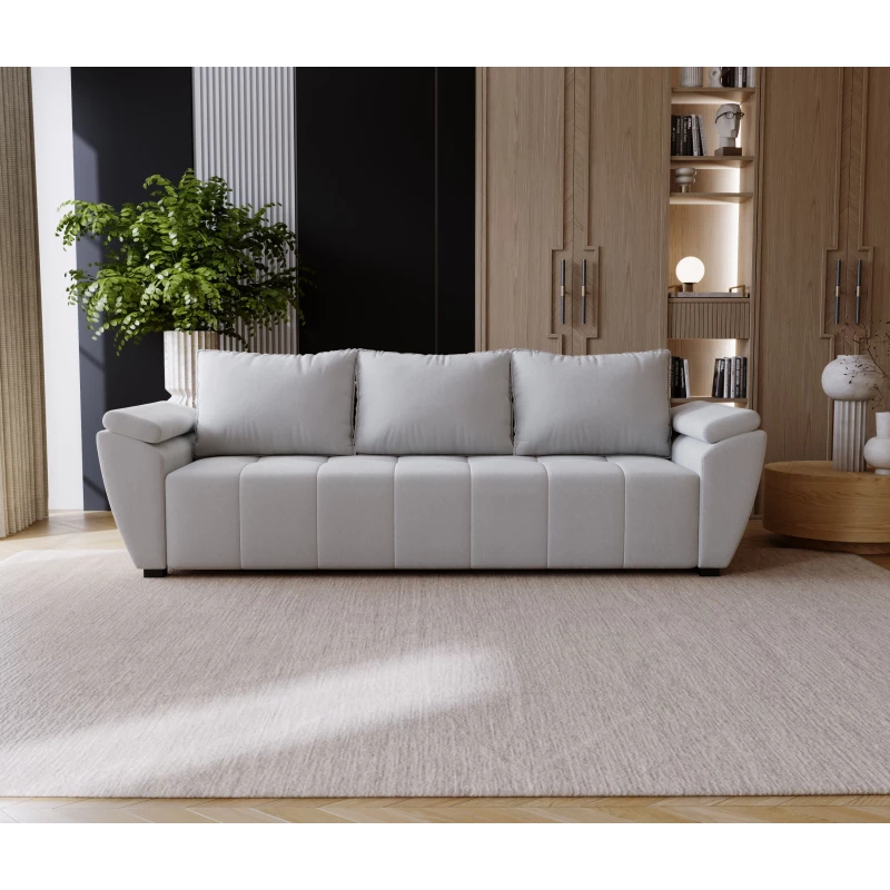 Dreisitzer-Sofa GAVORA - grau