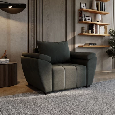 Sessel GAVORA – dunkelgrau