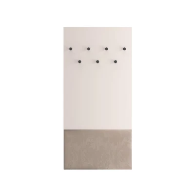 Gepolsterter Wandhänger RENATE – Kaschmir/Beige