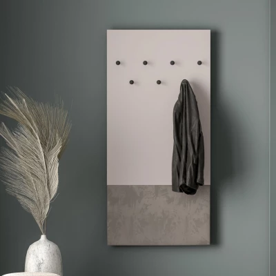Gepolsterter Wandhänger RENATE – Kaschmir/Beige