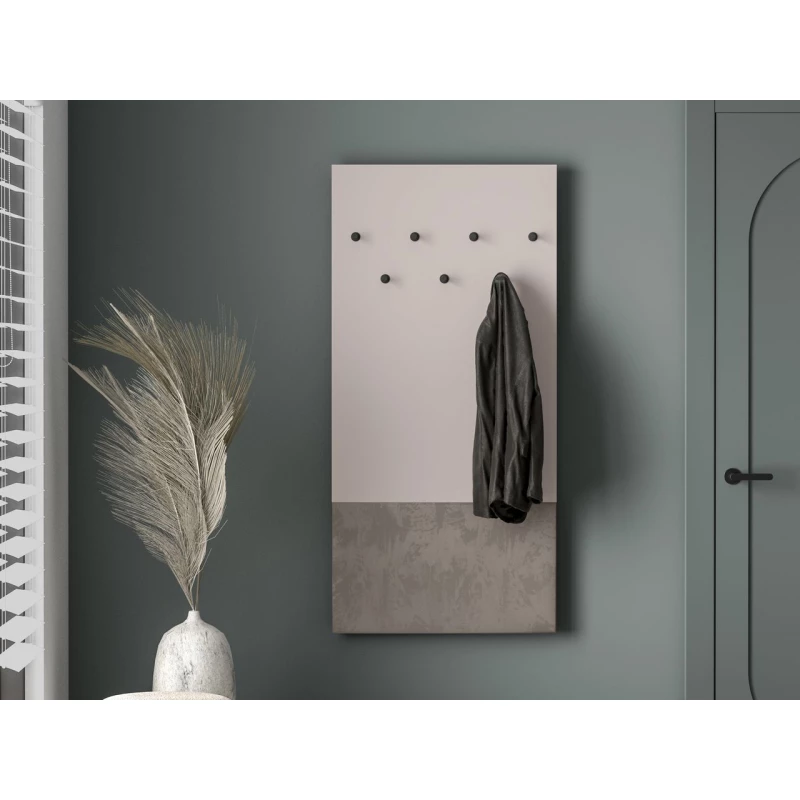 Gepolsterter Wandhänger RENATE – Kaschmir/Beige