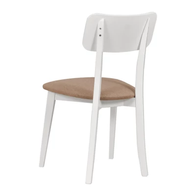 Esszimmerstuhl NINA 6 - weiß/braun