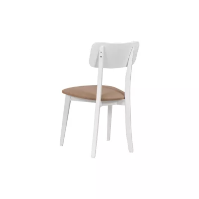 Esszimmerstuhl NINA 6 - weiß/braun