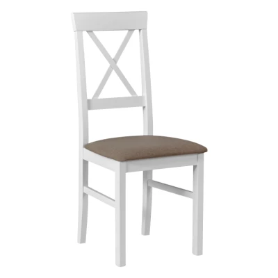 Esszimmerstuhl JARMILA 14D - weiß/beige