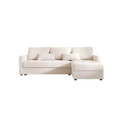 Schlafsofa ADELINDE – Creme, rechte Ecke