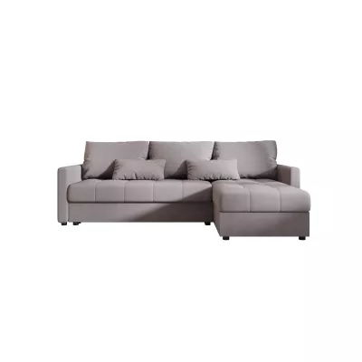 Schlafsofa ADELINDE - grau, rechte Ecke
