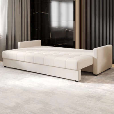 Schlafsofa ADELINDE – cremefarben