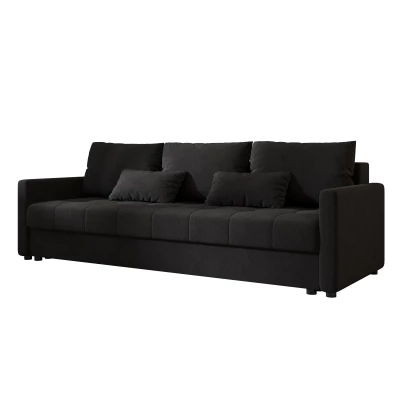 Schlafsofa ADELINDE - schwarz 1