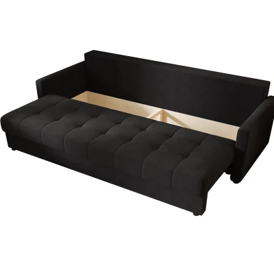 Schlafsofa ADELINDE - schwarz 1