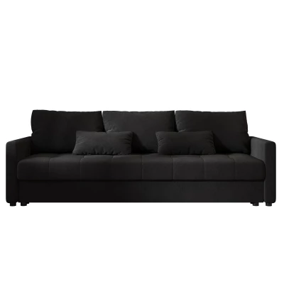 Schlafsofa ADELINDE - schwarz 1