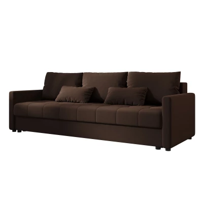 Schlafsofa ADELINDE - dunkelbraun