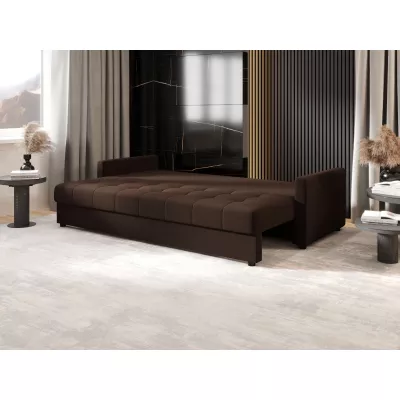 Schlafsofa ADELINDE - dunkelbraun