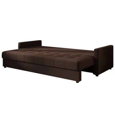 Schlafsofa ADELINDE - dunkelbraun