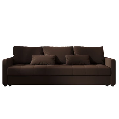 Schlafsofa ADELINDE - dunkelbraun