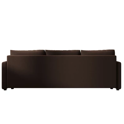 Schlafsofa ADELINDE - dunkelbraun