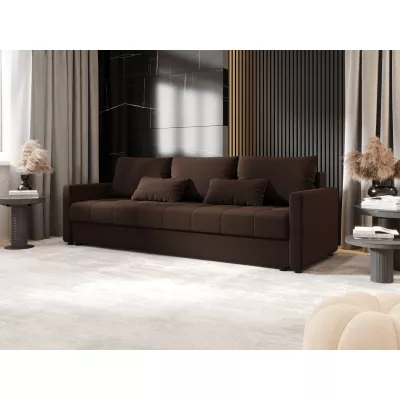 Schlafsofa ADELINDE - dunkelbraun