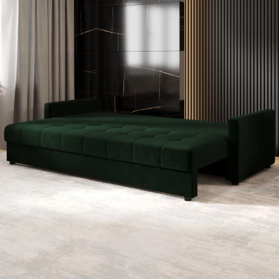 Schlafsofa ADELINDE – Dunkelgrün
