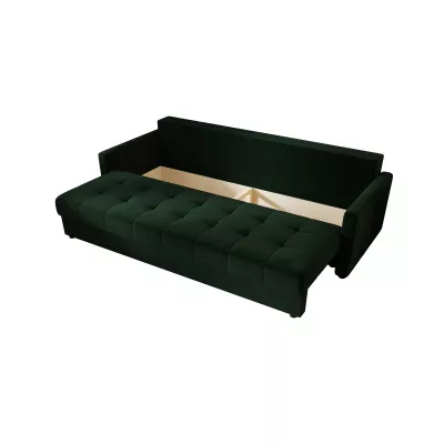 Schlafsofa ADELINDE – Dunkelgrün
