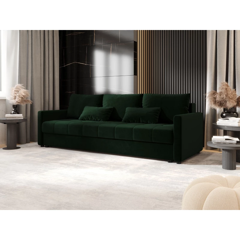 Schlafsofa ADELINDE – Dunkelgrün