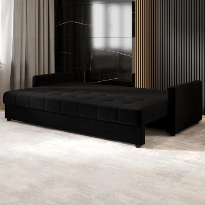 Schlafsofa ADELINDE - schwarz 2