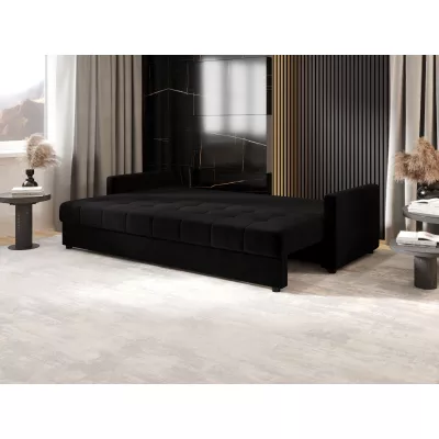 Schlafsofa ADELINDE - schwarz 2