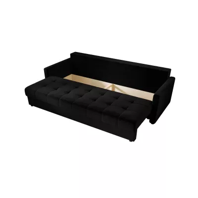 Schlafsofa ADELINDE - schwarz 2